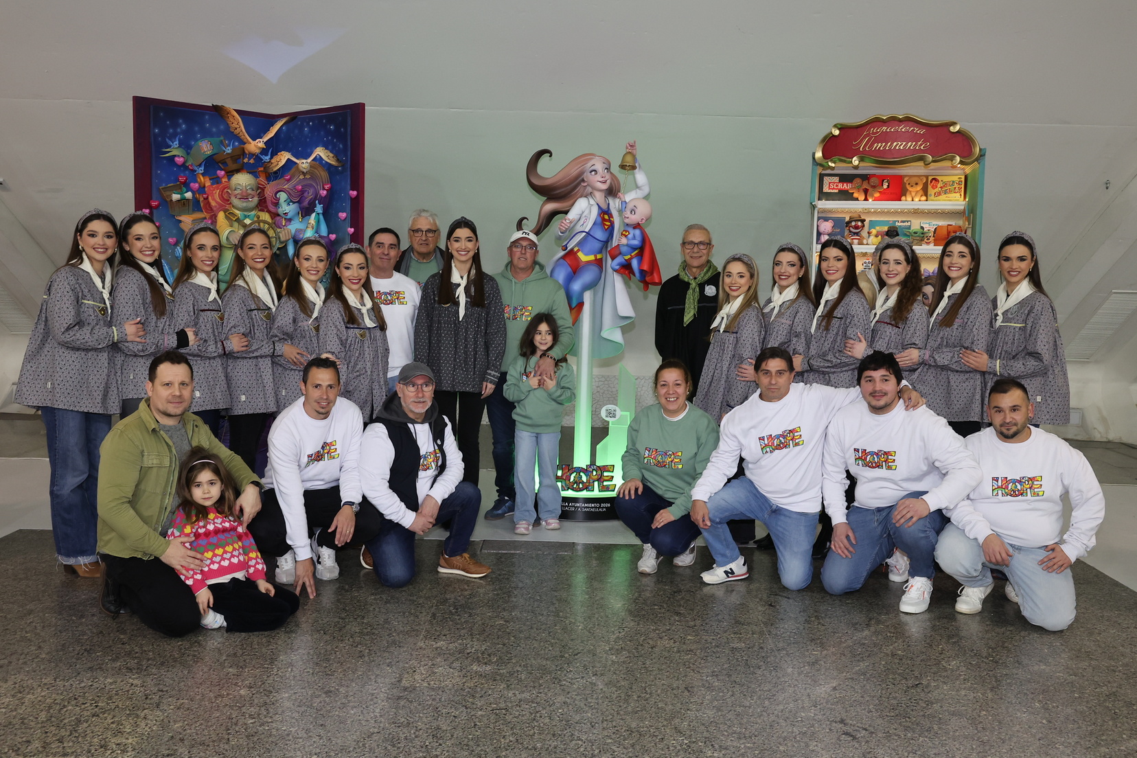 Galería gráfica de Recepción de los ninots municipales de la ciudad de Valencia