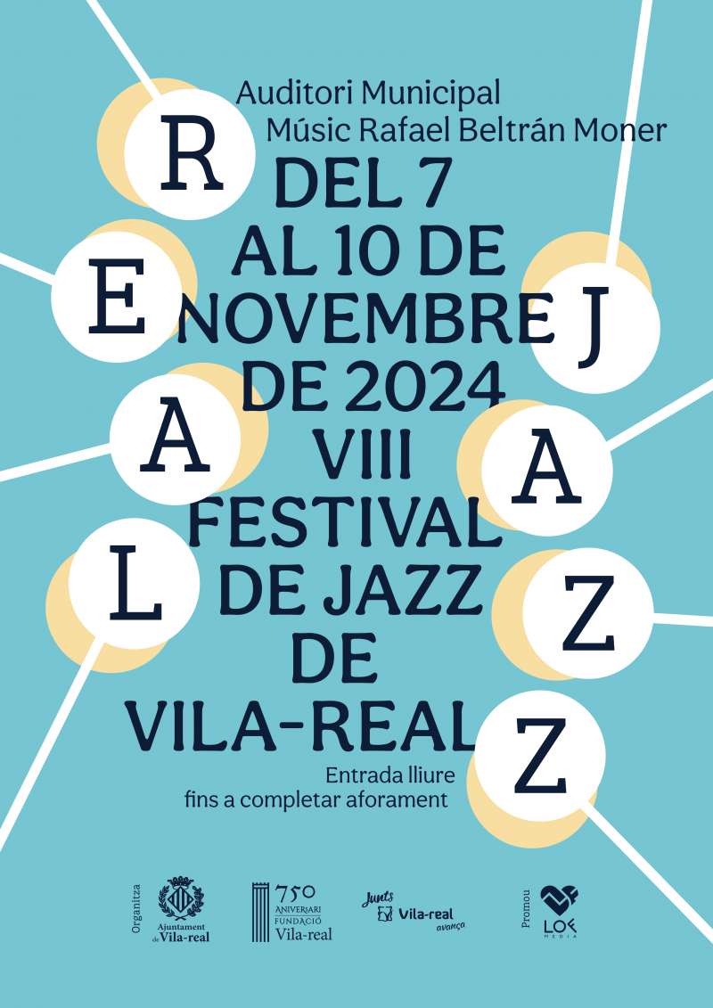 Cartell del Festival de Jazz de Vila-real. EPDA