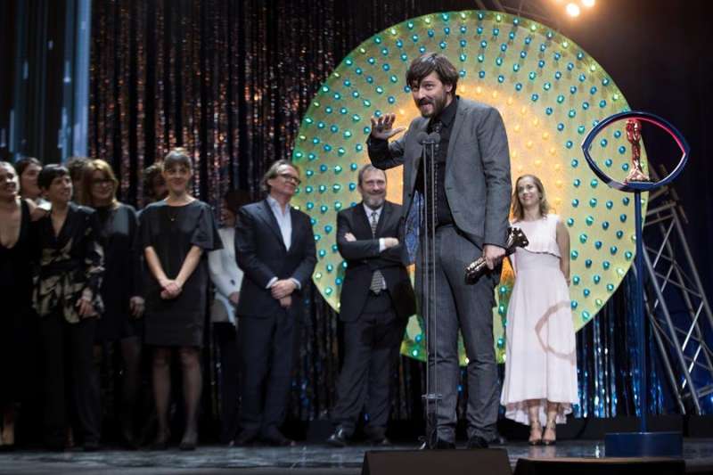 El director Carlos MarquÃ©s-Marcet durante la entrega de los XII Premis GaudÃ­ que concede la Academia del Cine CatalÃ¡n. EFE/Marta PÃ©rez
