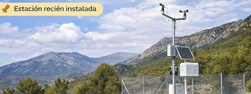 Nueva estaci�n meteorol�gica de Bej�s. EPDA