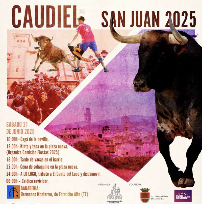 Cartel de las fiestas. EPDA
