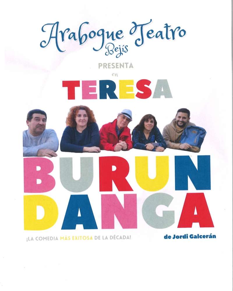 Cartel del evento teatral. EPDA