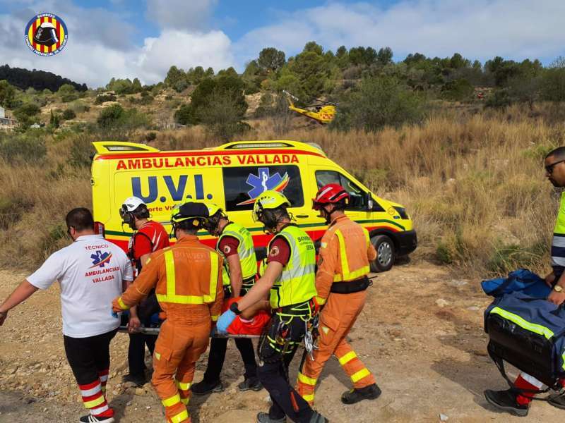 Rescate en montaa. ARCHIVO