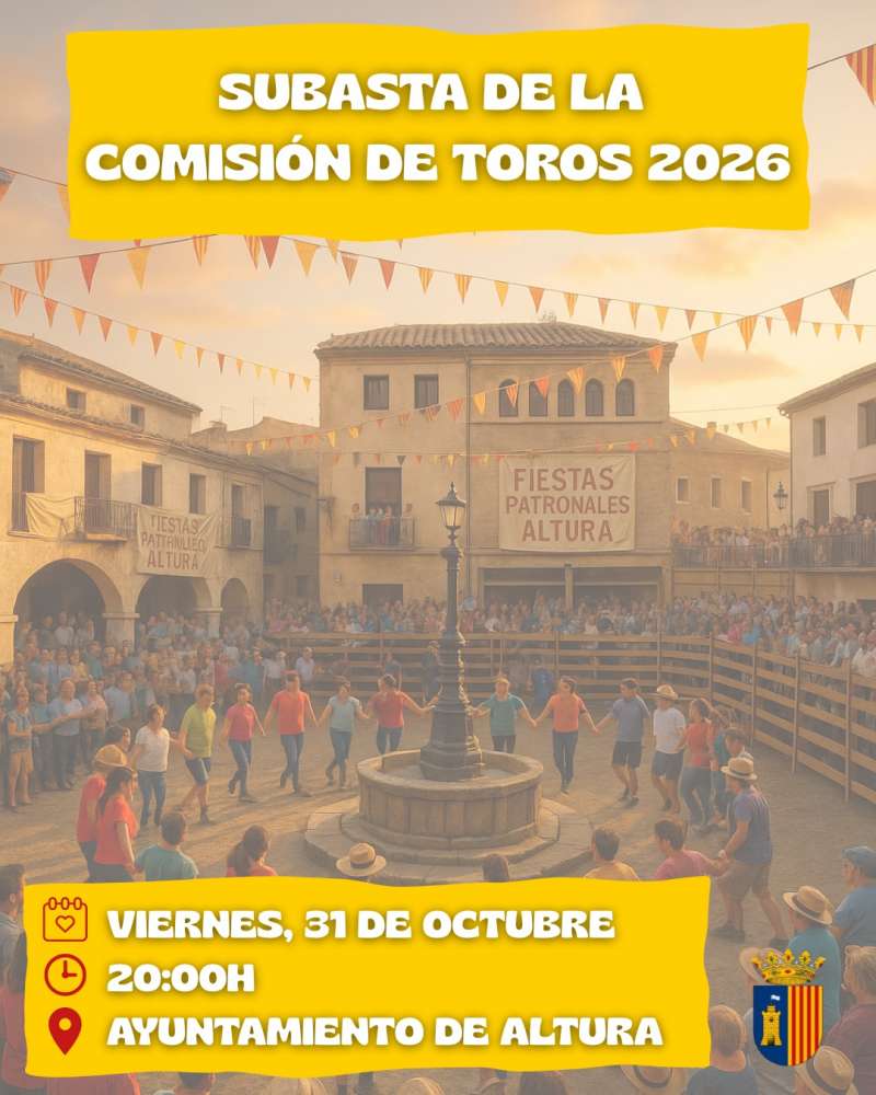 Cartel de la subasta. EPDA