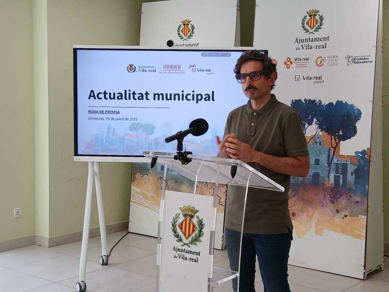 El regidor de Serveis Socials de Vila-real, Toni Marn. EPDA