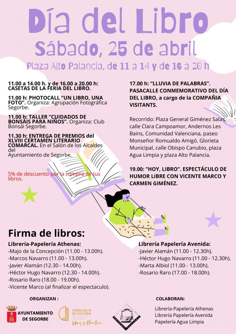 Programa de la Feria del Libro. EPDA