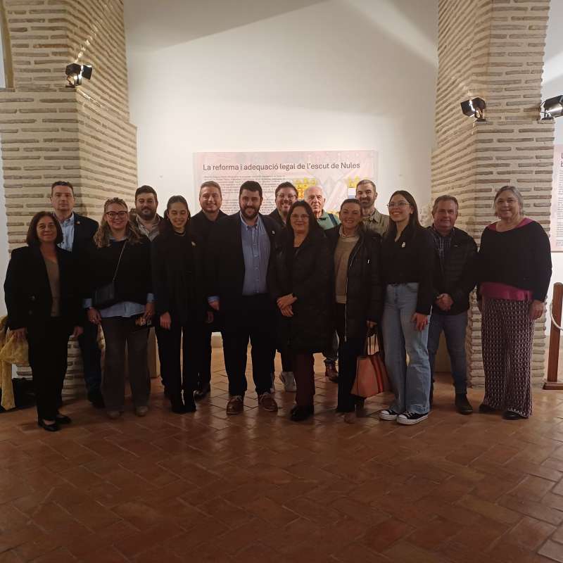 Presentaci� del escut oficial de Nules.  EPDA