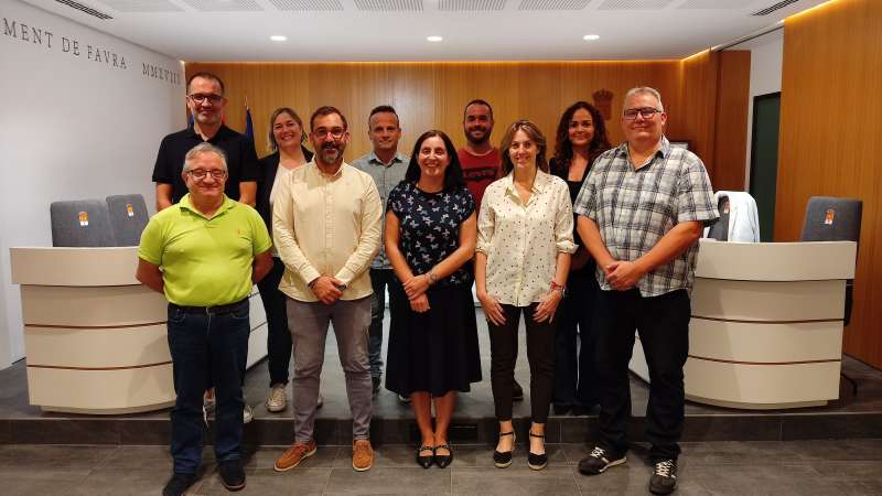 Ple actual de Faura. / EPDA