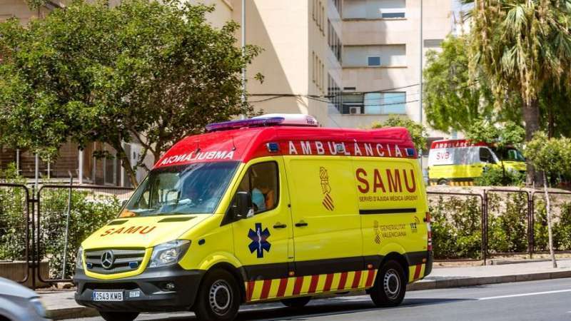 Imagen de archivo de una ambulancia. EPDA