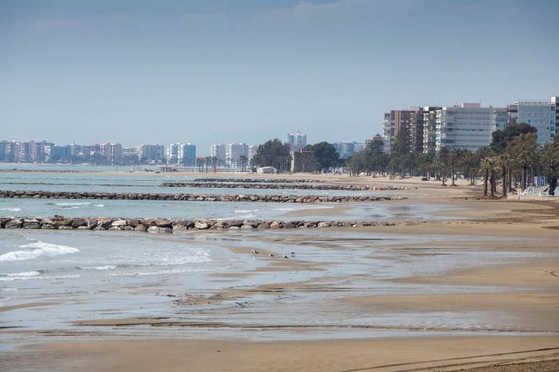 Imagen de las playas de Benicasim (Castelln). EFE Domenech CastellArchivo