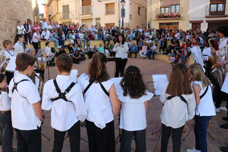 Saxofones en la Plazuela de la Judera