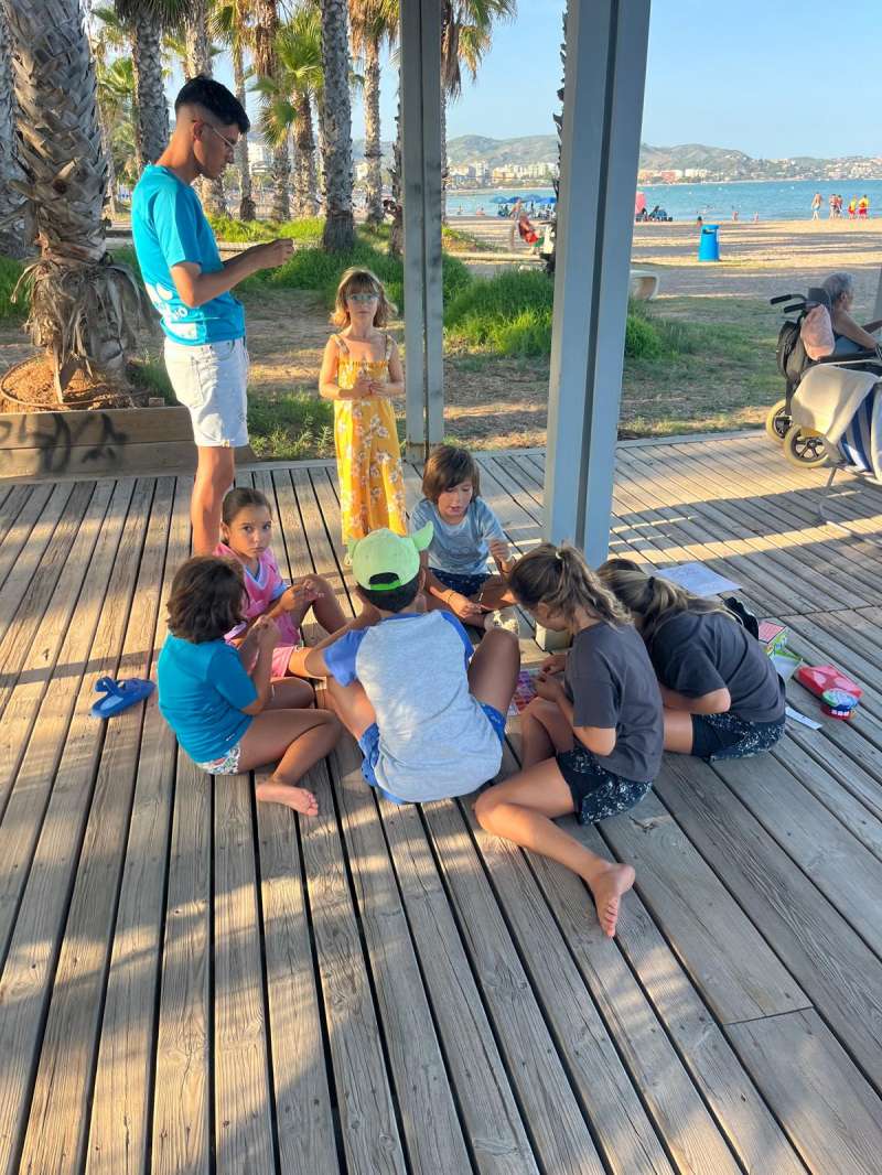 Taller infantil en Benicssim. EPDA