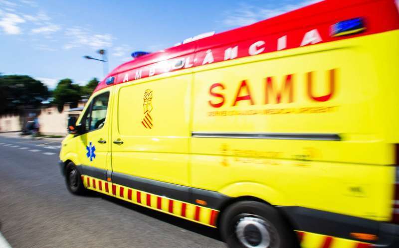 Imagen de archivo de una ambulancia del SAMU. EPDA