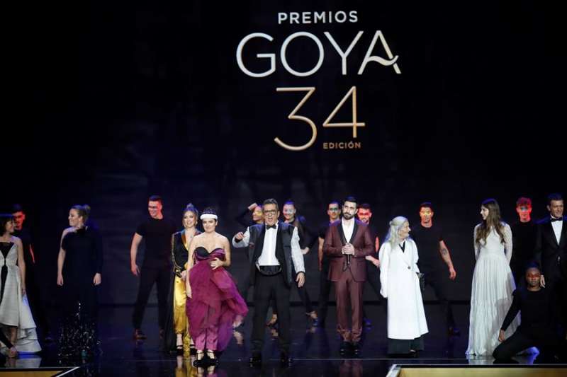 Un momento de la gala de entrega de los Premios Goya 20. EFE/Archivo