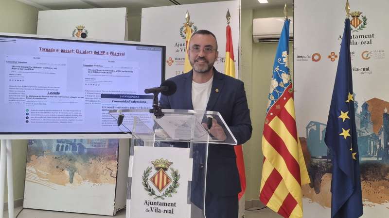 Alcalde de Vila-Real  Foto: Ajuntament de Vila-Real