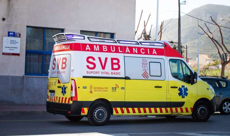 Ambulancia imagen de archivo. EPDA