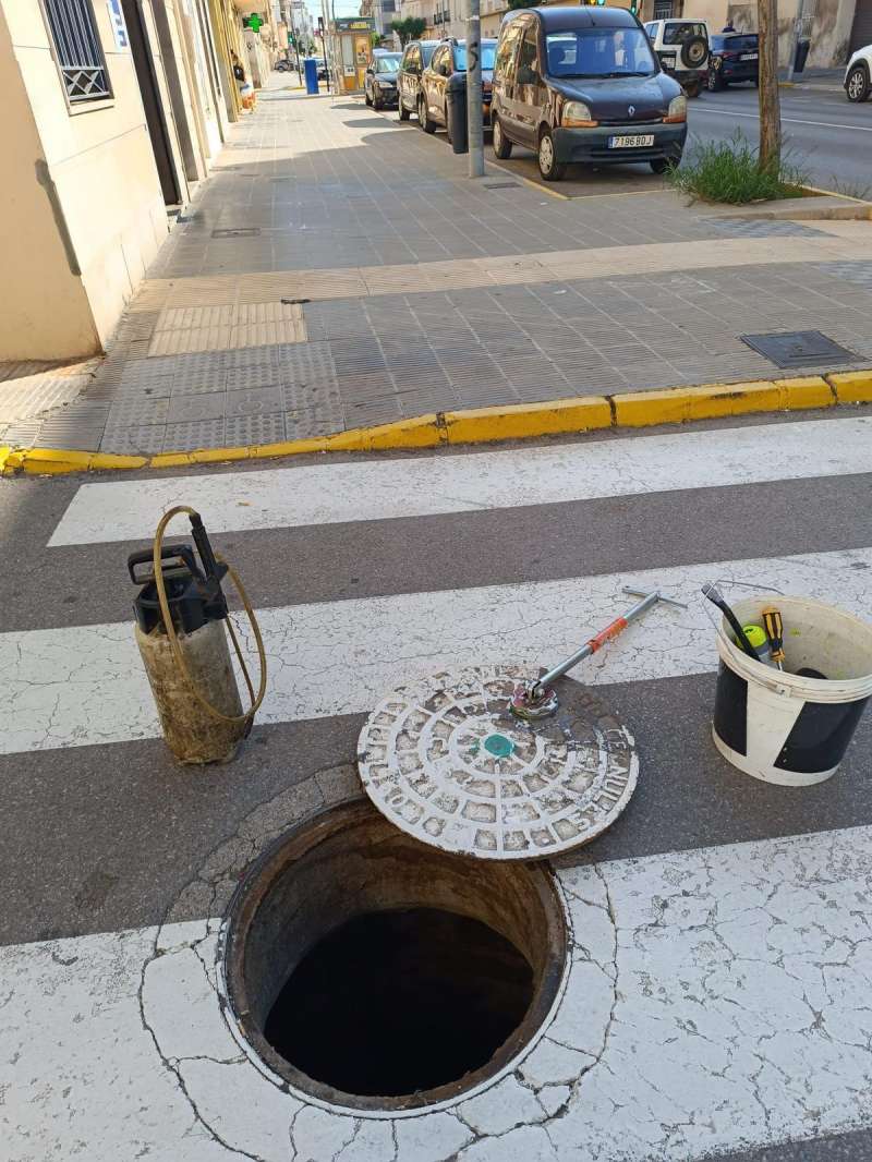 Treballs de desinsectaci i desratitzaci  Foto: Ajuntament de Nules