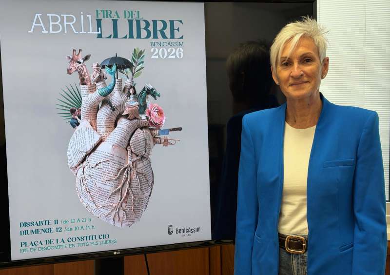 Presentaci�n del cartel de la Feria del Libro de Benic�ssim 2026.  EPDA