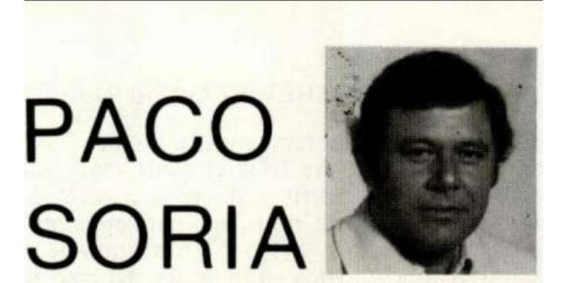 Paco Soria. EPDA