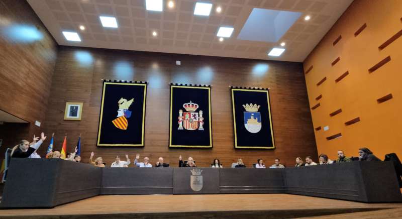 Pleno del Ayuntamiento de Oropesa del Mar. /EPDA
