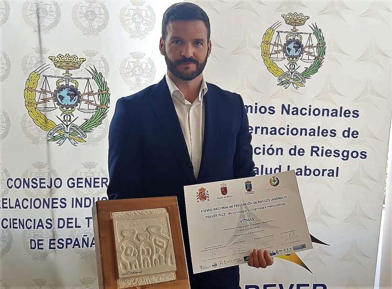 Premios nacionales PRL Prever Javier Fuertes. /EPDA 