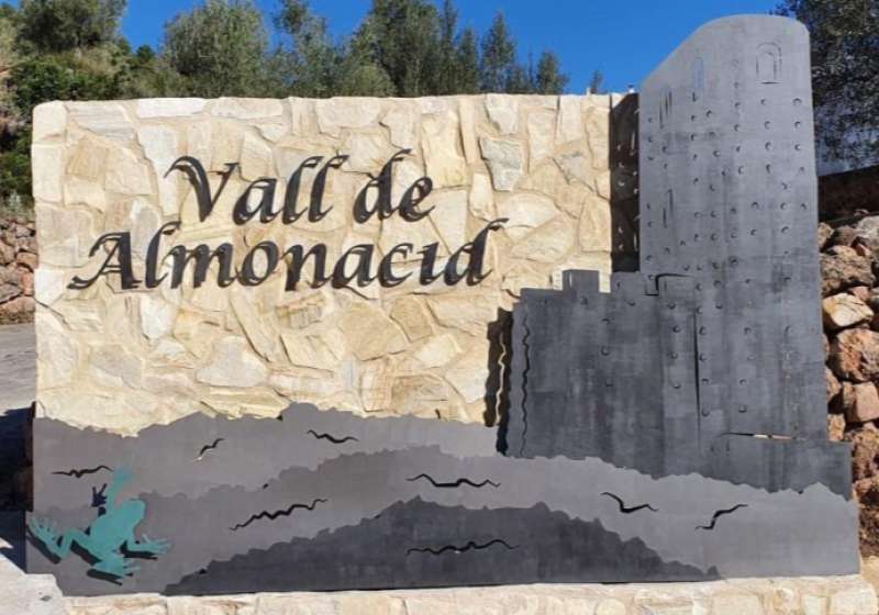 Cartel de Vall de Almonacid. EPDA
