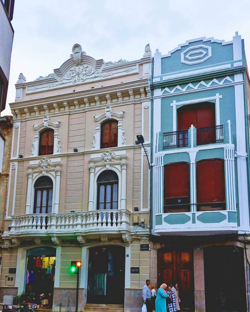 Edificios modernistas de Burriana.  EPDA 
