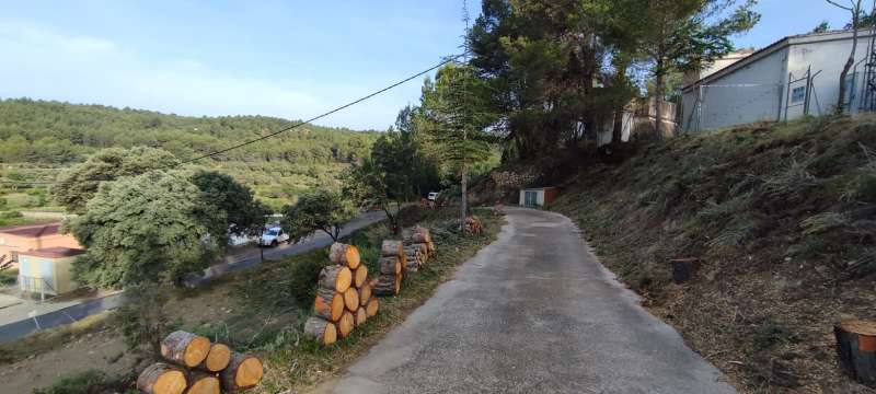 Deposito de agua de Benafer. EPDA