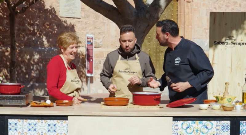 Carmen i Jacobo amb el Xef Rub�n Fenollar EPDA