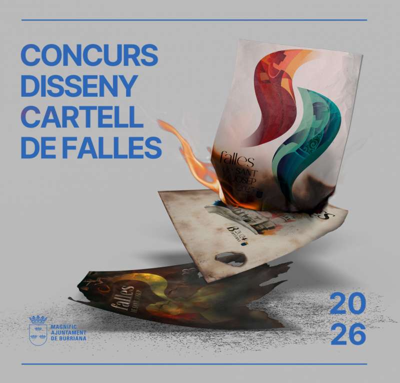 Concurso cartel de Fallas 2026.  EPDA