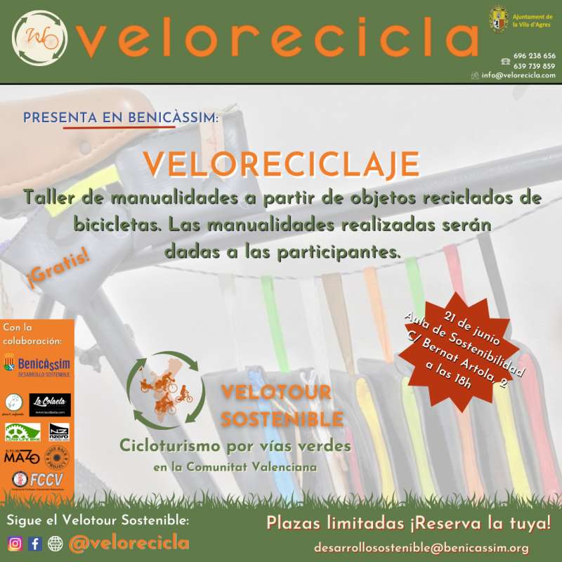 Cartel del Veloreciclaje. /EPDA