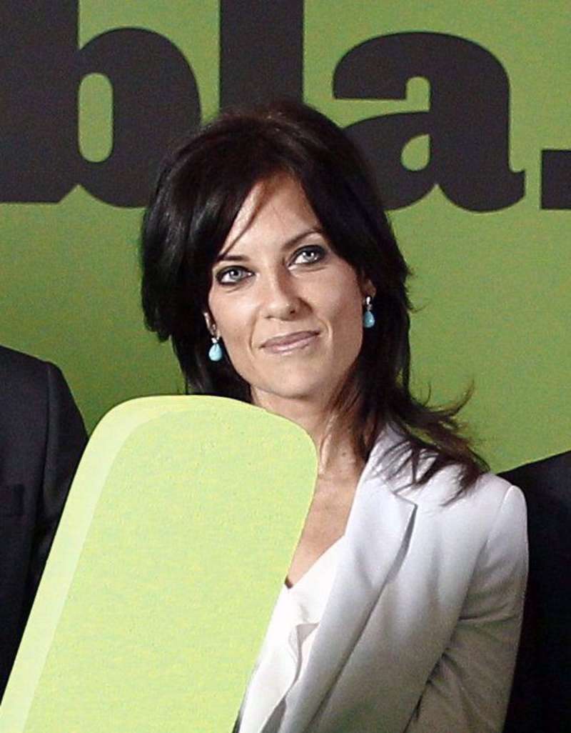 La cofundadora de Vox, Cristina SeguÃ­, en una imagen de archivo. EFE
