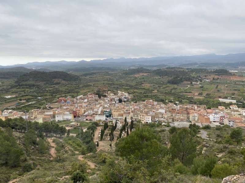 Vista de Castellnovo. Foto; M.Martín