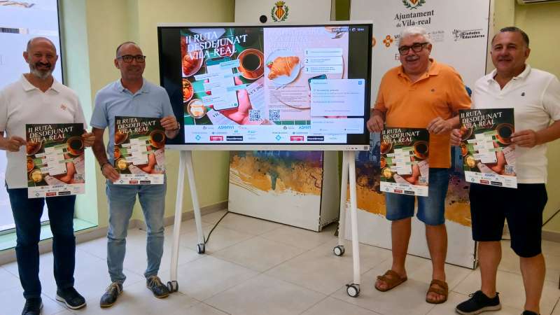Presentaci de la II edici de la Ruta Desdejuna?t Vila-real. EPDA