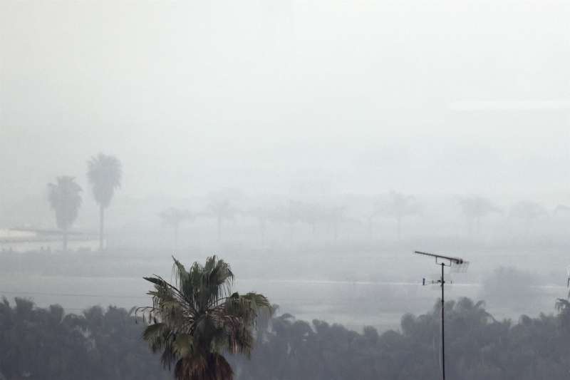 Vista general de la huerta valenciana baÃ±ada por la lluvia. EFE/Kai FÃ¶rsterling/Archivo