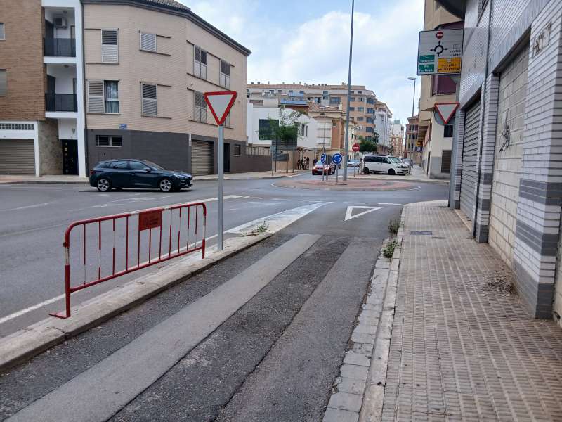 Treballs fets a Vila-real este juliol.EPDA