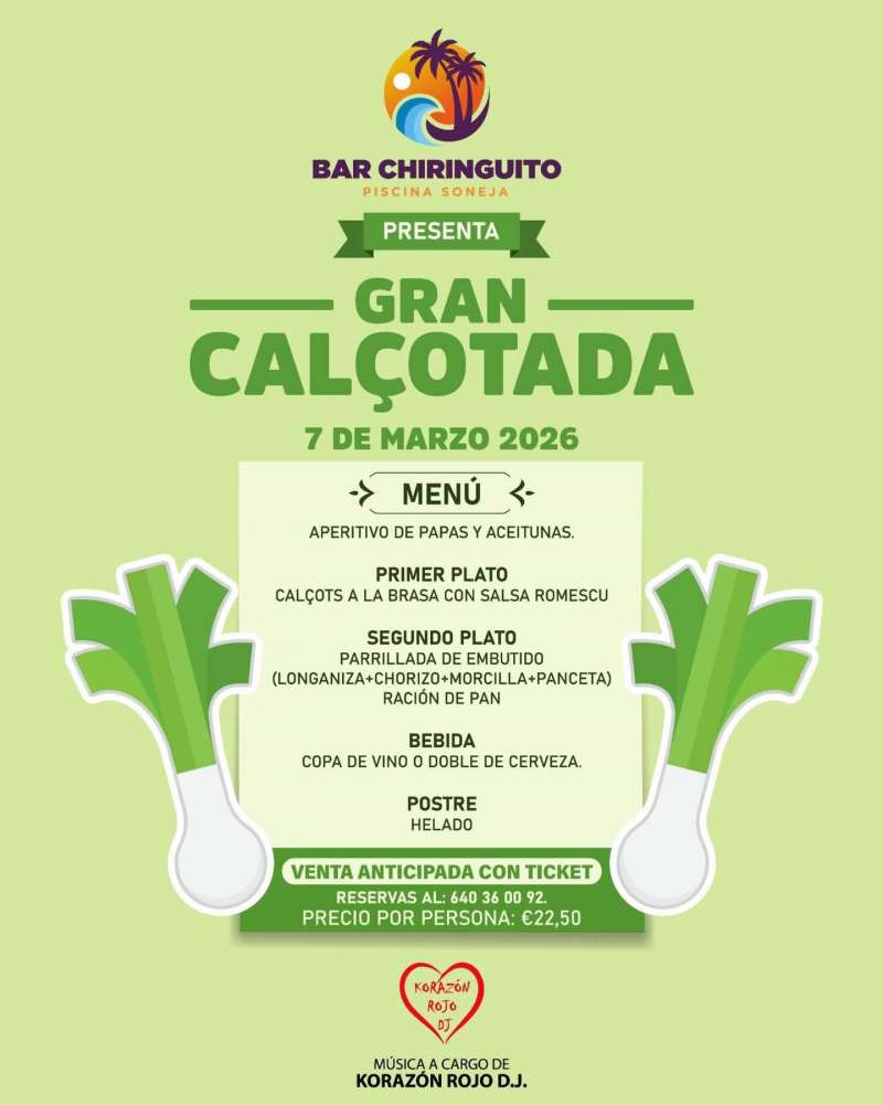 Cartel del evento en Soneja. EPDA