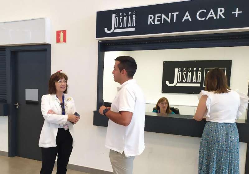 El nuevo punto de alquiler de coches serÃ¡ el segundo del aeropuerto, que ya dispone de uno ofrecido por la empresa Malco Rent a Car. /EPDA