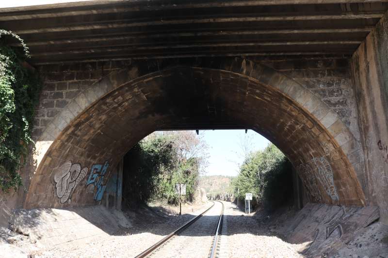 Puente en Segorbe bajo la antigua carretera N-234 entre Segorbe y Navajas