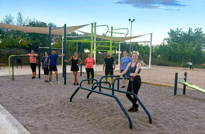 Parque de calistenia de Canet lo Roig.  EPDA 