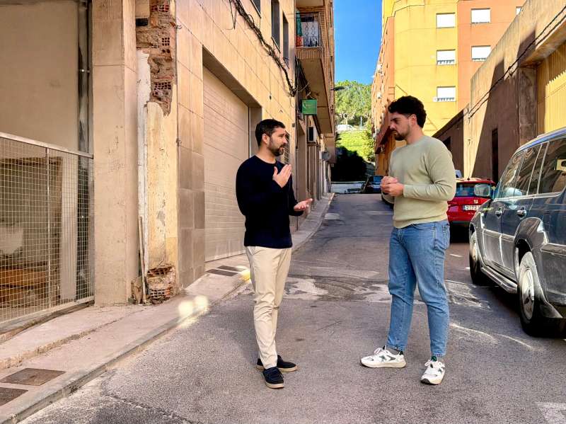 Samuel Falomir i Erik Torner.  EPDA