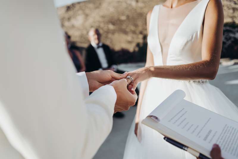 Imagen de recurso de una boda.  EPDA 