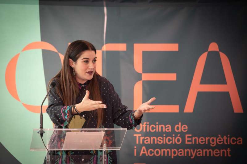 Mireia Mollá en la presentación de la OTEA