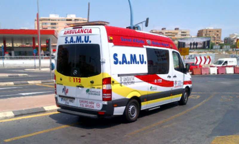 Ambulancia SAMU.  Foto: Archivo