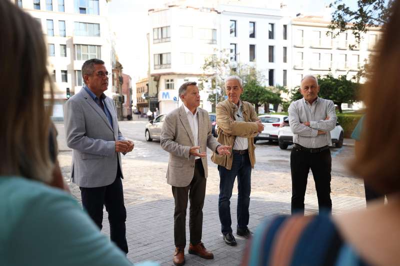 Lalcalde de Burriana, Jorge Monferrer Daud amb els vens.EPDA
