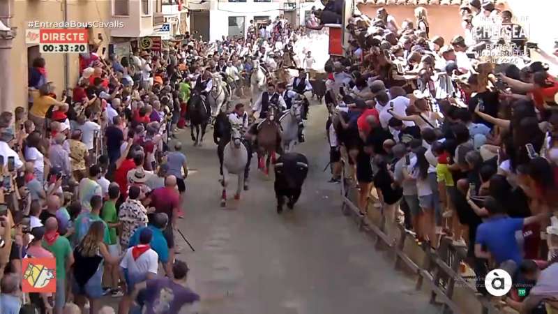 Quinta Entrada de Toros y Caballos de Segorbe.  PUNT