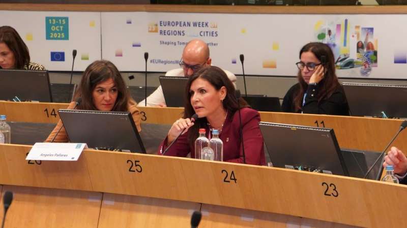 Vicepresidenta Mara ngeles Pallars en la Semana Europea Regiones y Ciudades.  EPDA