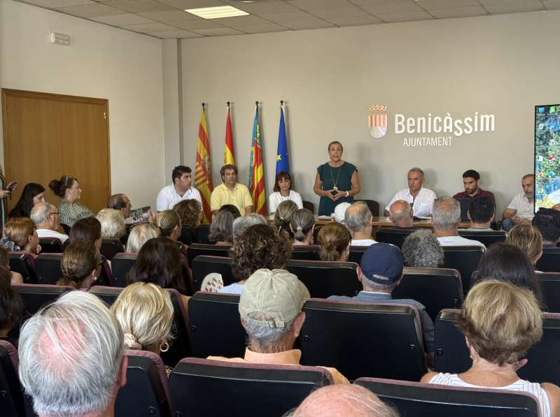 Un instante durante la presentacin del estudio. EPDA
