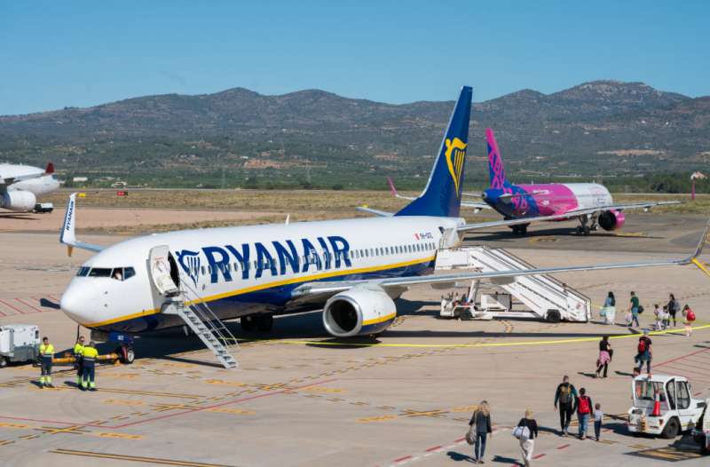 Vuelo de Ryanair en el aeropuerto de Castelln | EPDA