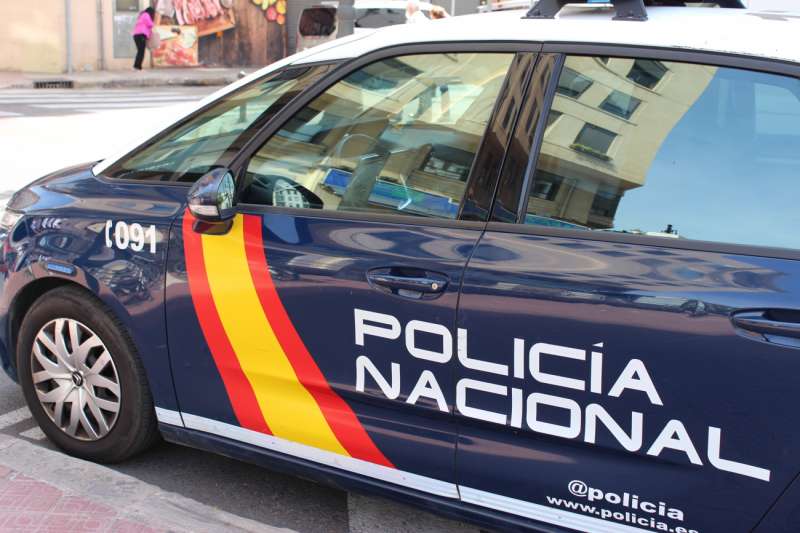 La PolicÃ­a Nacional detuvo al sospechoso. /EPDA